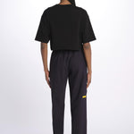 T-Shirt cropped logo Z500 NERO aspesi 