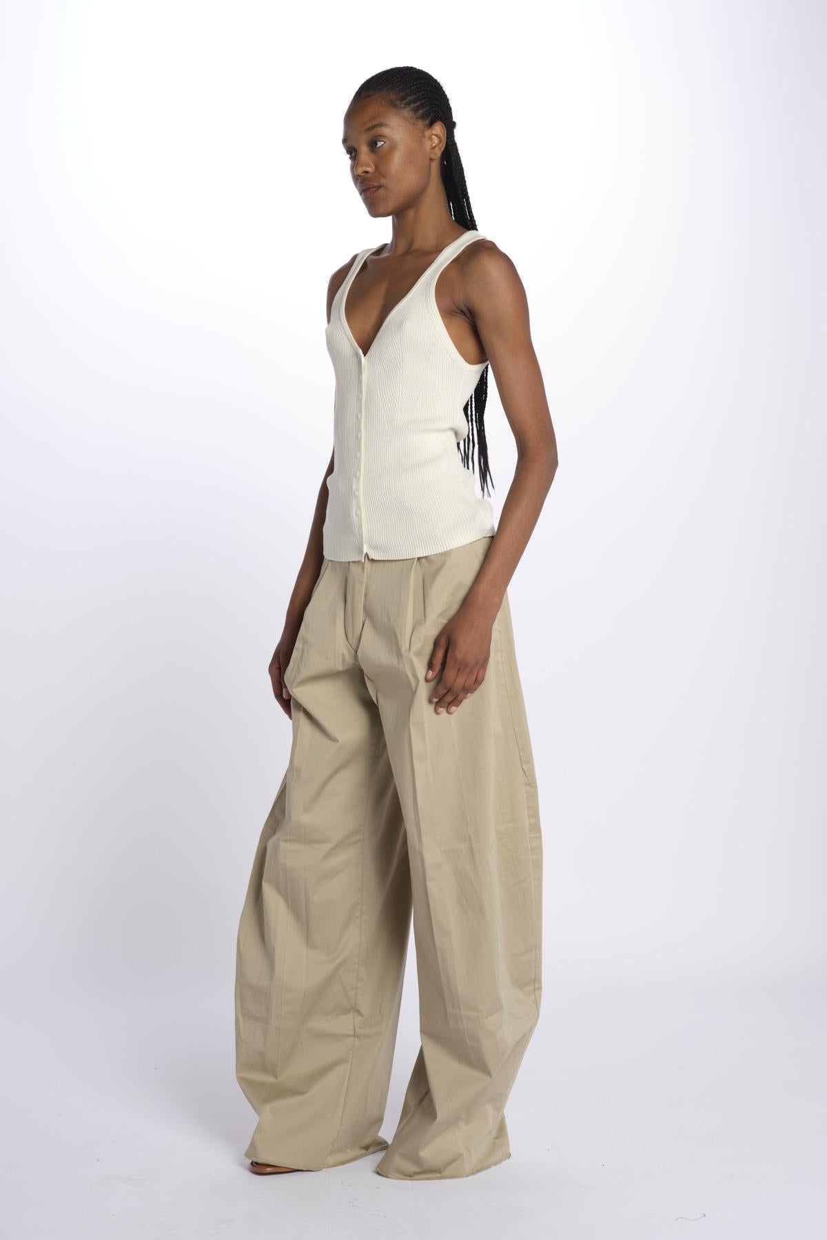 Gilet NELLIE costine 5538106 CREME herskind 