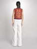 gilet con ricami