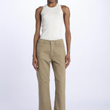 Denim LINDY combo stretto cropped LINDY KHAKI true avenue 