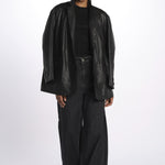 Giacca in pelle MARAT 2515441031600 001NERO weekend maxmara 