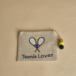 TENNIS LOVER  pochette piccola TENNIS LOVER C25PO891 BEIGE benaras soleil 