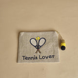 TENNIS LOVER  pochette piccola TENNIS LOVER C25PO891 BEIGE benaras soleil 