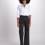pantalone dritto in cotone MELODY 684 54 115 quelledue 