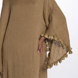 Abito NEFELI lungo m/l NEFELI CAMEL la strega 