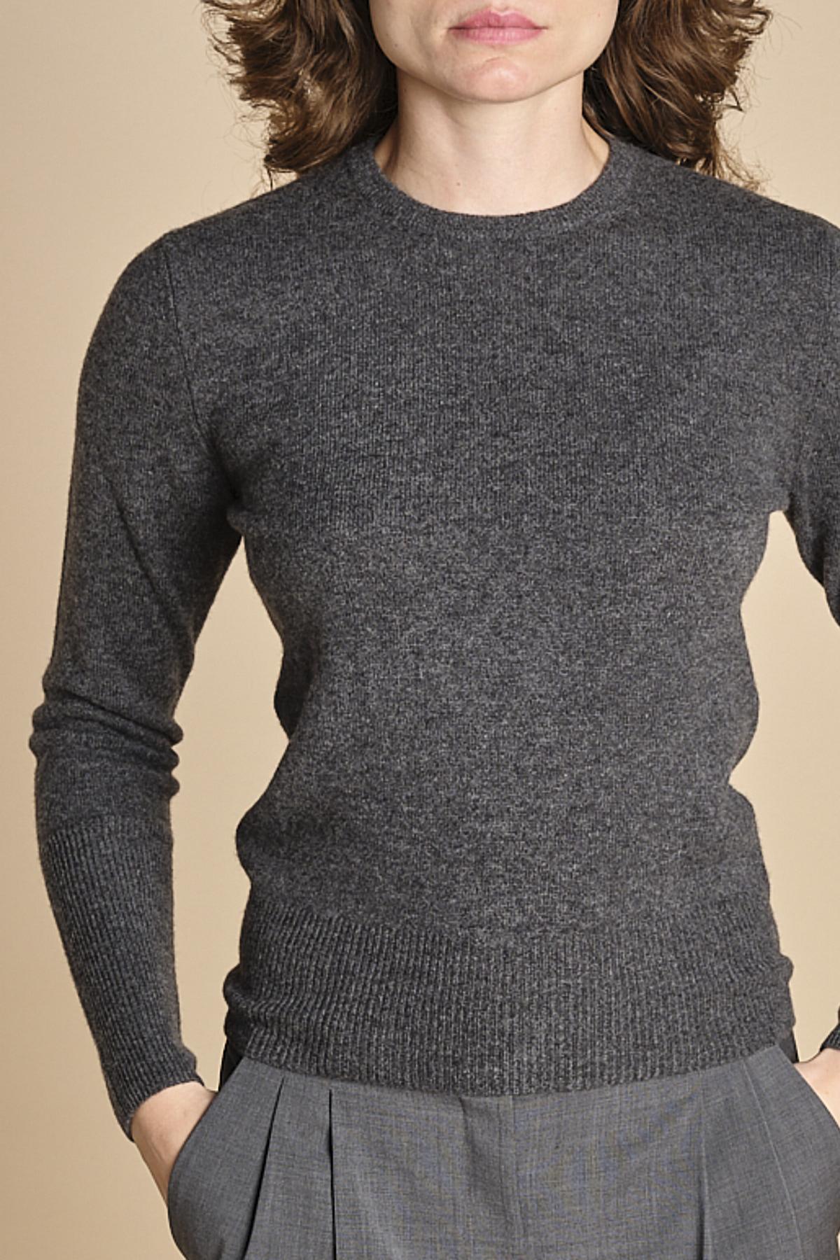 girocollo basic MIL46 25024 GRIGIO SC milaura 
