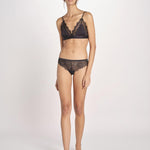 coulotte in satin e pizzo GLORIA L2541215 BLACK 900 love stories 