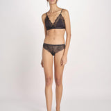 coulotte in satin e pizzo GLORIA L2541215 BLACK 900 love stories 