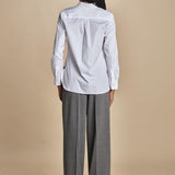 5434 camicia con rouches 5434 07072 aspesi 
