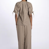 Camicia SHIRRED manica sbuffo 21640LCO STONEGREY phillip lim 