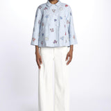 payal pratap 7FW 43 BY HANDLIGHT BLUE STRIPE