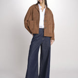 PALCHI giacca cropt scamosciasta con tasche applicate PALCHI2615441021650 002 weekend maxmara 