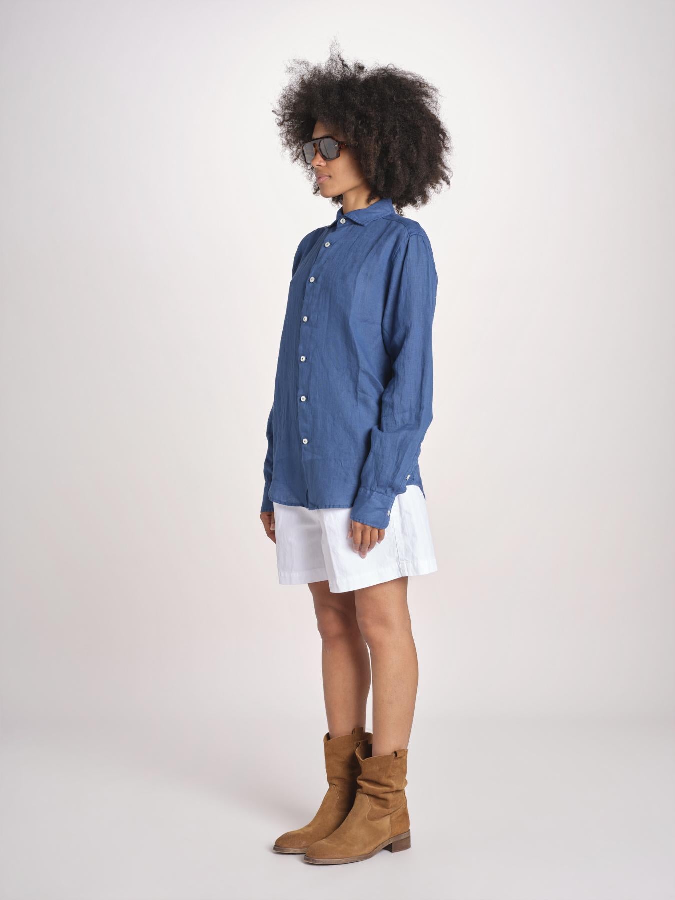 Camicia maschile in lino M012 963 OTTANIO milaura 