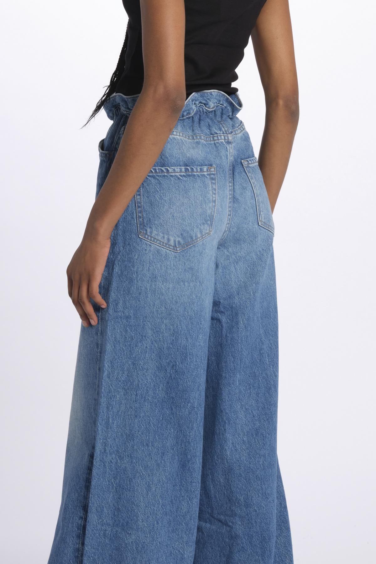 Denim SNACKS over con coulisse THEDOGGIEBAGHEEL11298-1321 THEDOGGIEBAGHEEL 11298-1321 mother 