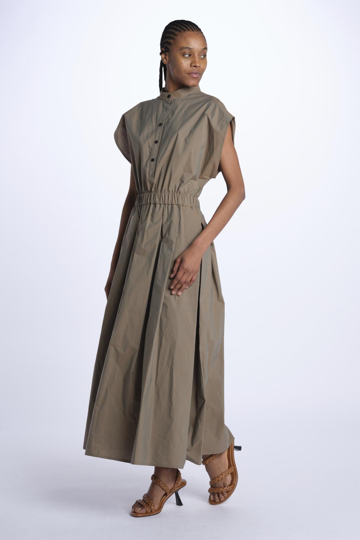 2125 chemisier di cotone 2125 NOISETTE dusan 