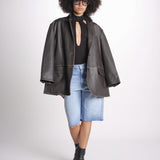 1239 BEAU body con allacciatura dietro e scollo profondo BEAU NERO undress code 