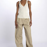 Gilet NELLIE costine 5538106 CREME herskind 