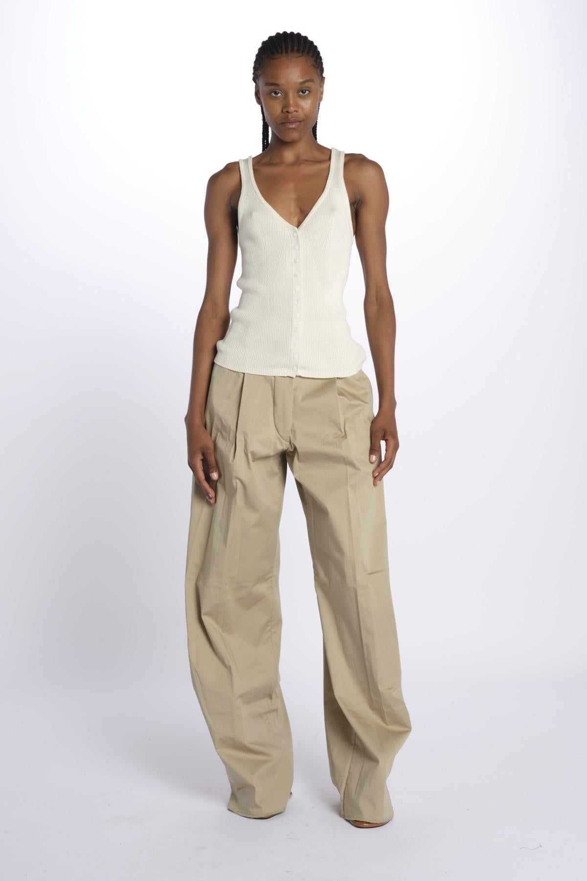 Gilet NELLIE costine 5538106 CREME herskind 