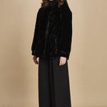 parka ecofur. SELENA NOIR giovanni paris 