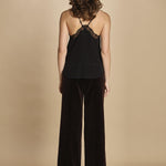 top con spalline sottili. WWCR01313 BLACK zadig & voltaire 