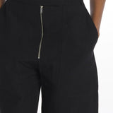 Pantalone lungo con zip PRAVIN1572 DARKESTNAVY studio nicholson 