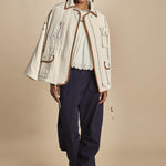 field jacket CAROLYN 038 CREAM sea ny 