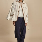field jacket CAROLYN 038 CREAM sea ny 
