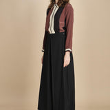 pantalone con sfondo piega BL_1779P BLACK bodice 