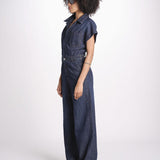 tuta in denim FAUNA FAU05 BLU nine in the morning 