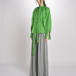 camicia con nodo E20T07 GREEN martin grant 