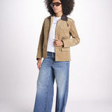 giacca in velluto con colletto in contrasto WWOW01738 COOKIE 267 zadig & voltaire 