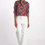 Camicia FLEUR SX7522 4F16 terre rouge 