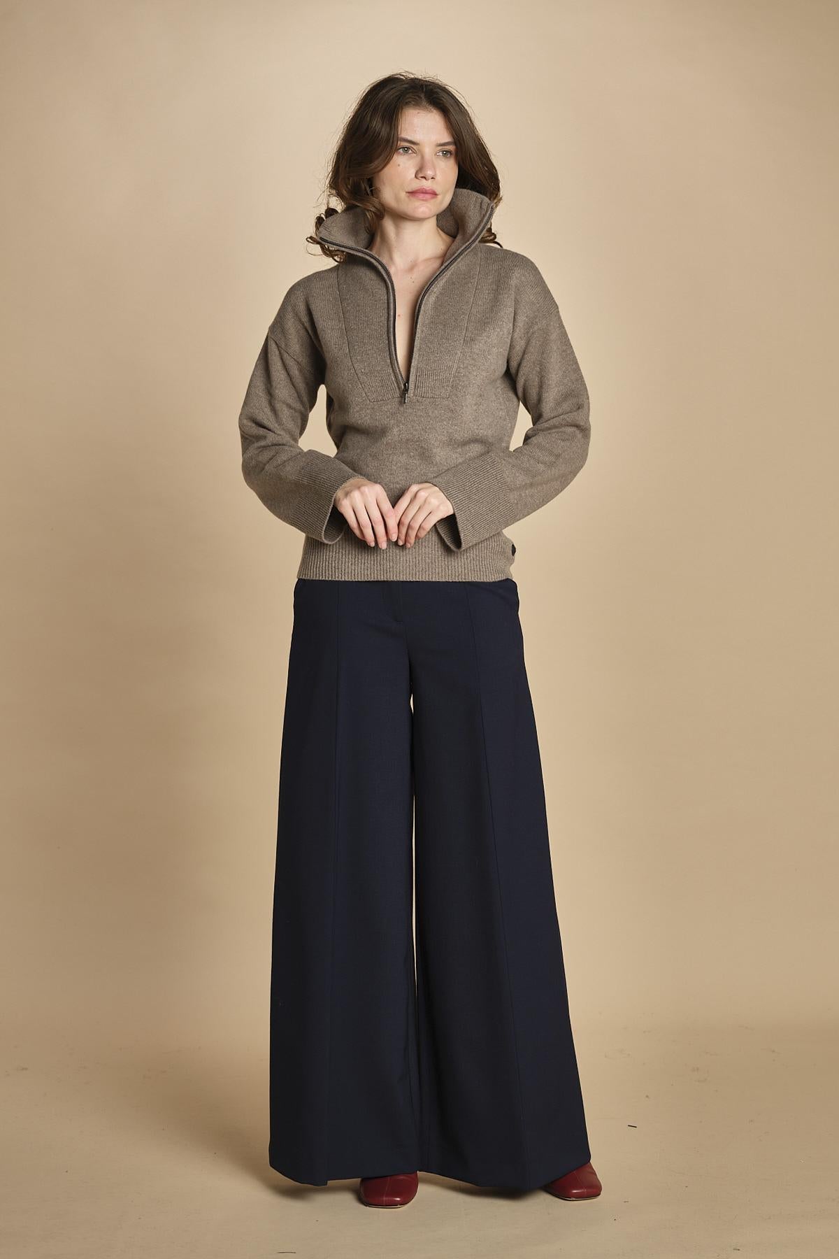 maglia mezza zip MIL14 25831 CUMINO milaura 