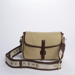 Borsa SALVIA grande tela pelle 2515511015600 002 weekend maxmara 