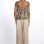 Top paillettes con coulisse T022 M915 n21 