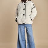 giaccone in ecomontone MAURY ECRU ba&sh 