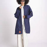 bomber lungo senza elastico BMMA205B6 NAV bombers original 