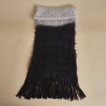 sciarpa mohair bicolore. CHA 01 GIRGIO CHIARO hinterveld 