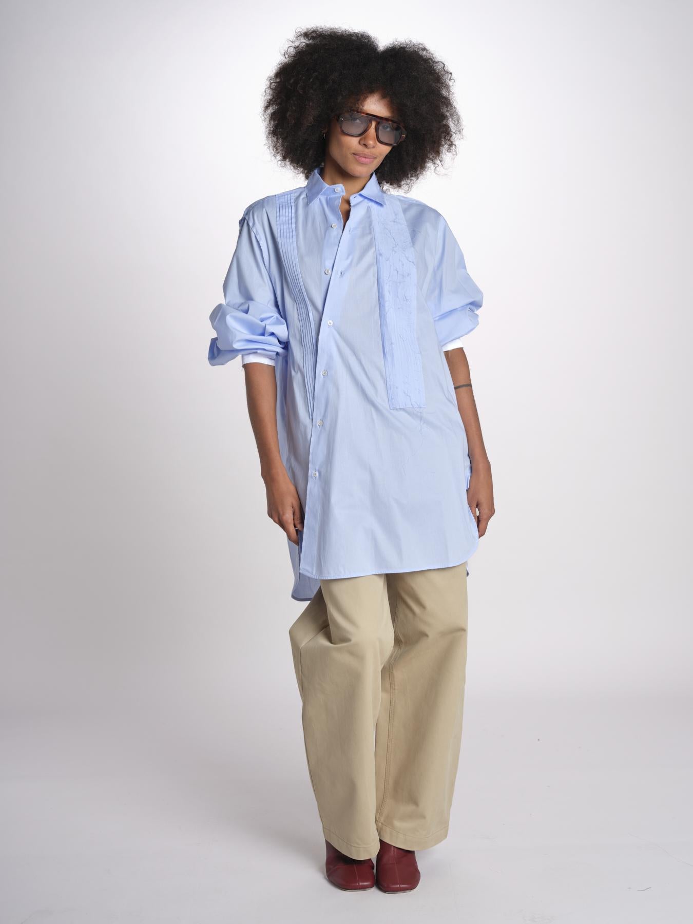 camicia plissè over CRAZY MJD159ATEX97 J0316 jejia 