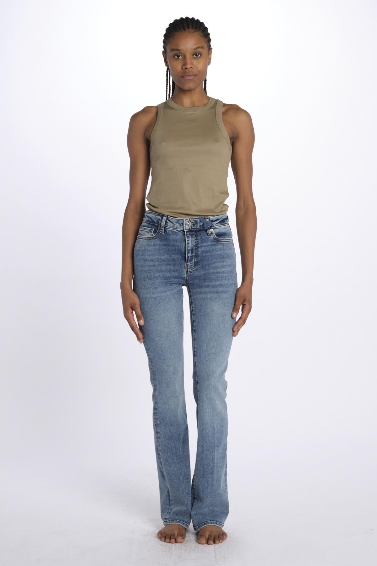 Denim LE MINI BOOT skinny LMB814 ROWLEY frame 
