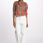 Camicia FLEUR SX7522 516E terre rouge 