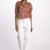 Camicia FLEUR SX7522 516E terre rouge 