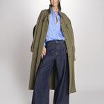 Trench in cotone 0763 85260 MILITARE aspesi 