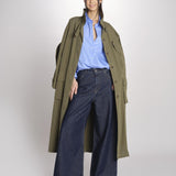 Trench in cotone 0763 85260 MILITARE aspesi 