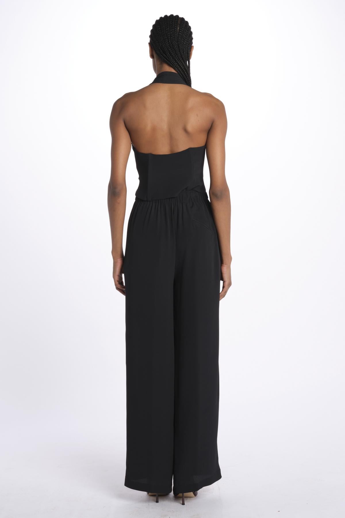 Top con nodo 41352-412 NERO federica tosi 