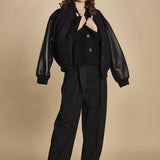 cardigan tre bottoni MIL4A24 Z3613S NERO milaura 
