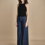 96% COTONE 4% ELASTAN SERENA XJBO1 DENIM BLUE COMFORT ps don't forget me 