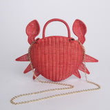 Borsa granchio 12789 JHON CRAB RED serpui 