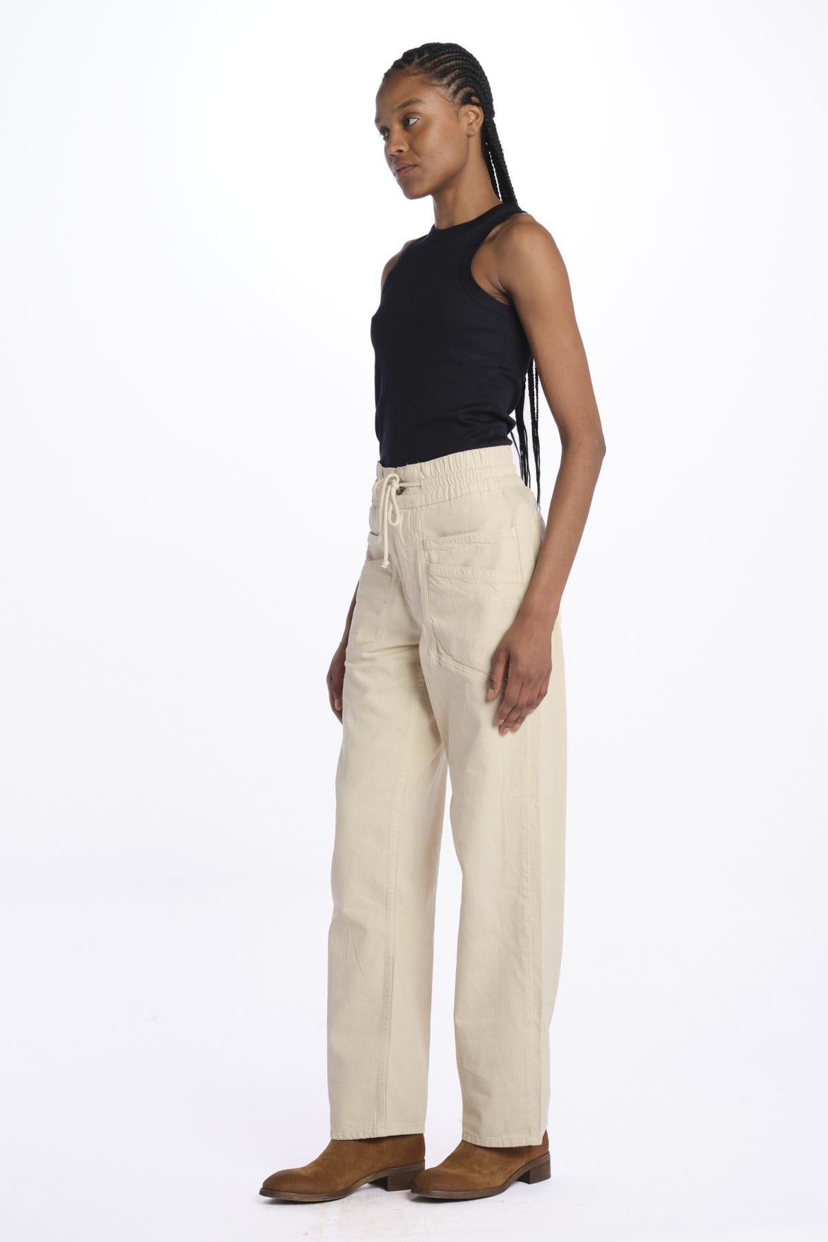 Denim con coulisse FIMA ECRU ba&sh 