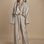 CARRACCI top in seta con zip CARRACCI STONE sofie d'hoore 